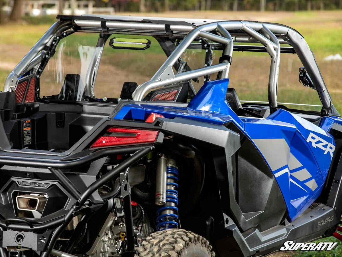 Polaris RZR Pro R Rear Vented Windshield - 4 Seat
