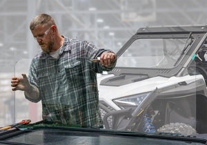 Polaris RZR PRO XP Glass Windshield - Replacement Glass