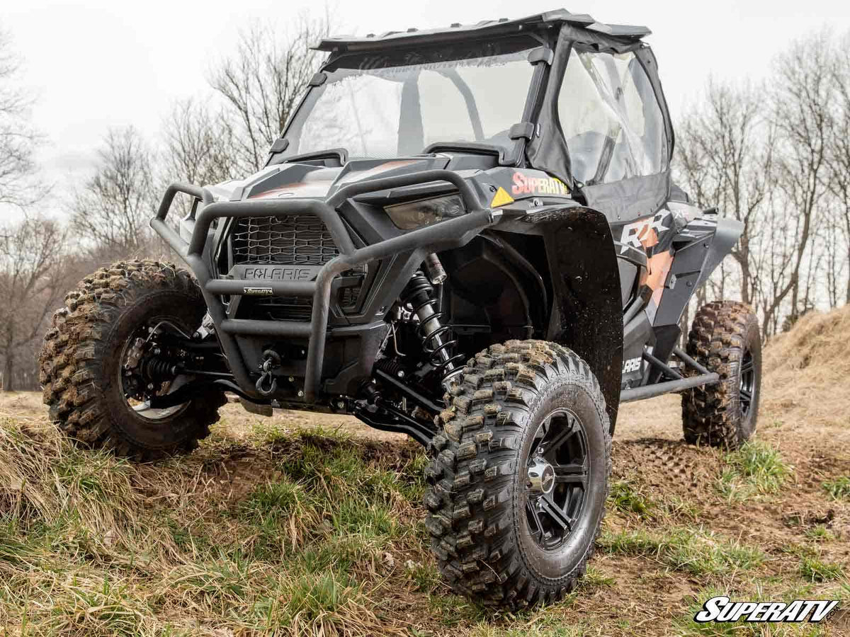 Polaris RZR XP Turbo Atlas Pro 2in. Forward Offset A-Arms - Standard Duty Ball Joints
