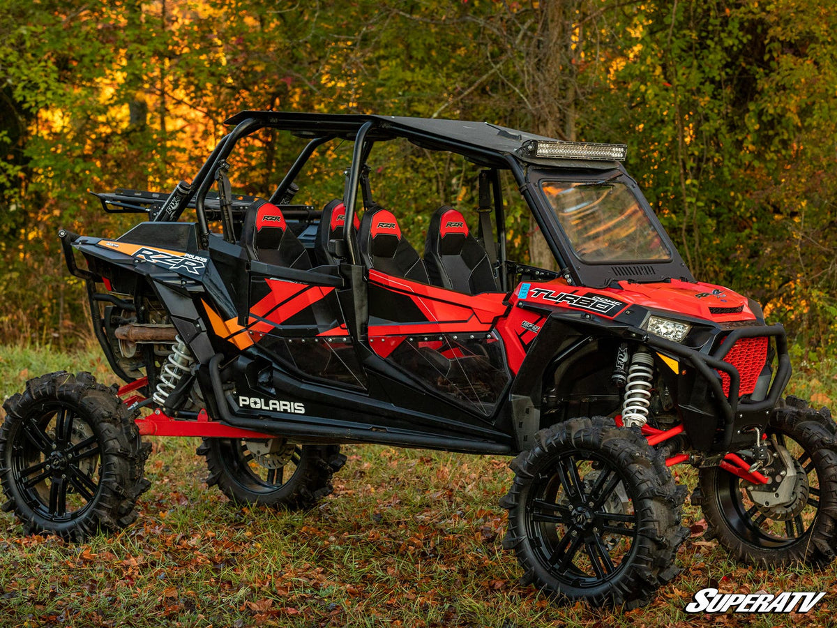 Polaris RZR S4 900 Clear Lower Doors - Aluminum Panels