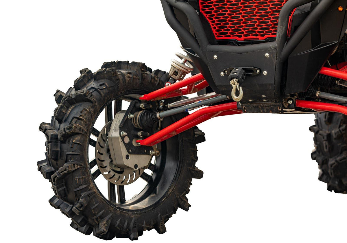 Polaris RZR XP Turbo 6in. Portal Gear Lift - Single Idler - 45% Gear Reduction - Cast Housing