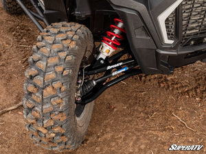 Polaris RZR XP Turbo High Clearance 2in. Forward Offset A-Arms - Black - Keller BJ