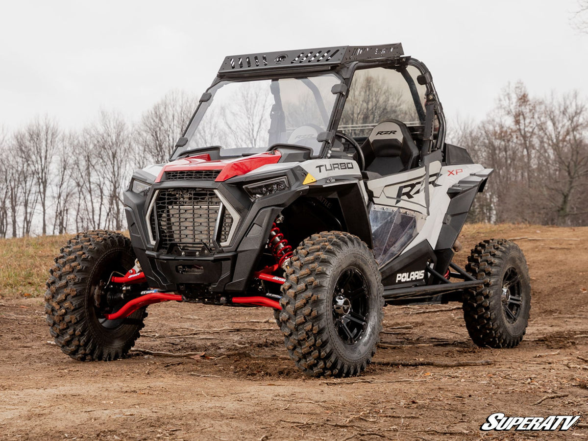 Polaris RZR XP 1000 High Clearance 2in. Forward Offset A-Arms - Red