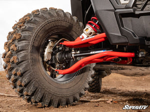 Polaris RZR XP 1000 High Clearance 2in. Forward Offset A-Arms - Red
