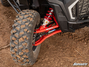 Polaris RZR XP 1000 High Clearance 2in. Forward Offset A-Arms - Red