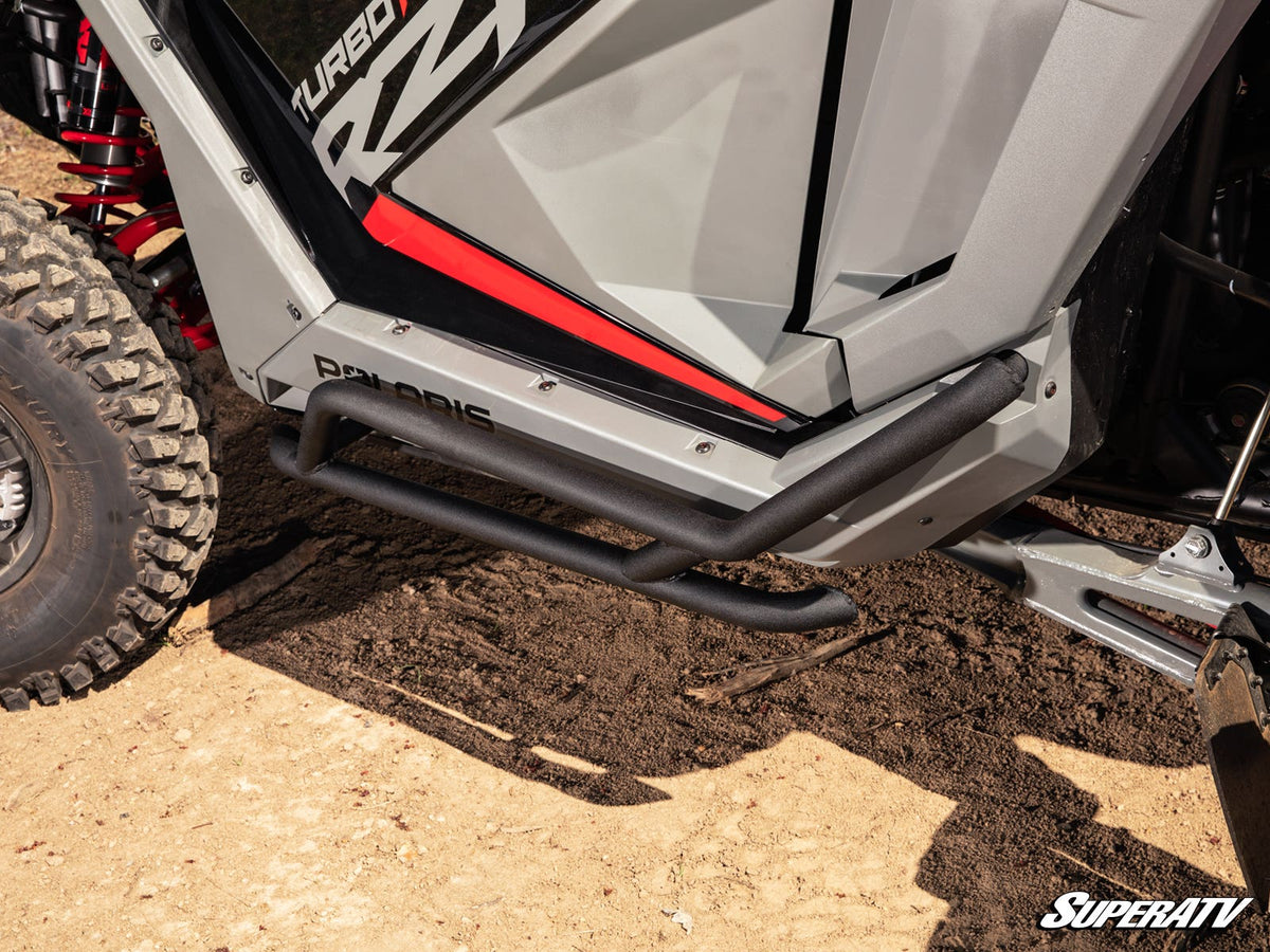 Polaris RZR Pro R Heavy-Duty Nerf Bars - With-Steps