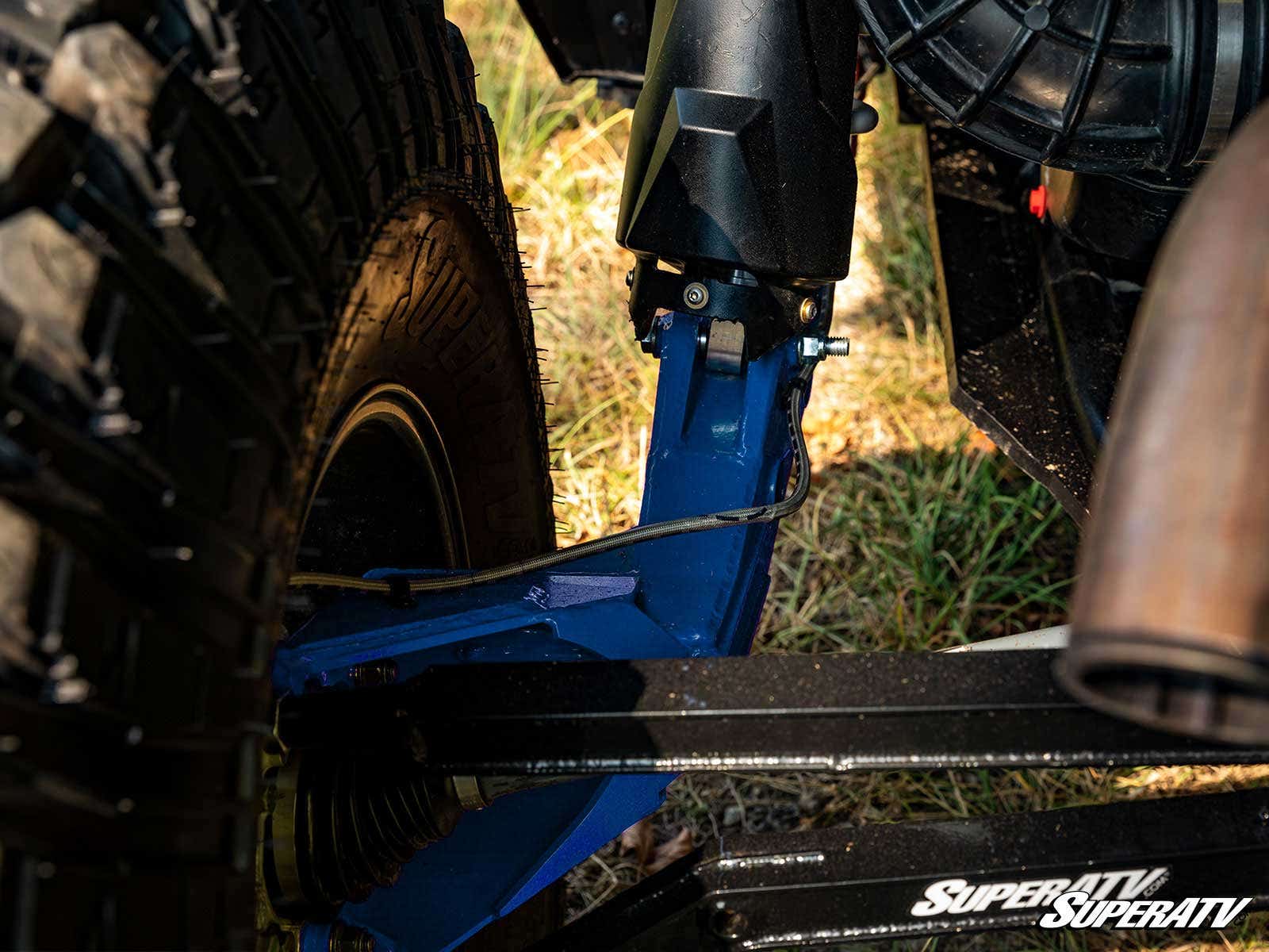 Polaris RZR High Clearance Rear Trailing Arms - Voodoo Blue