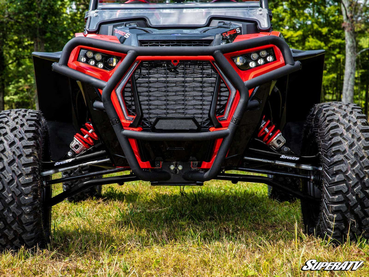 Polaris RZR Turbo S High Clearance A-Arms (Chromoly) - Black
