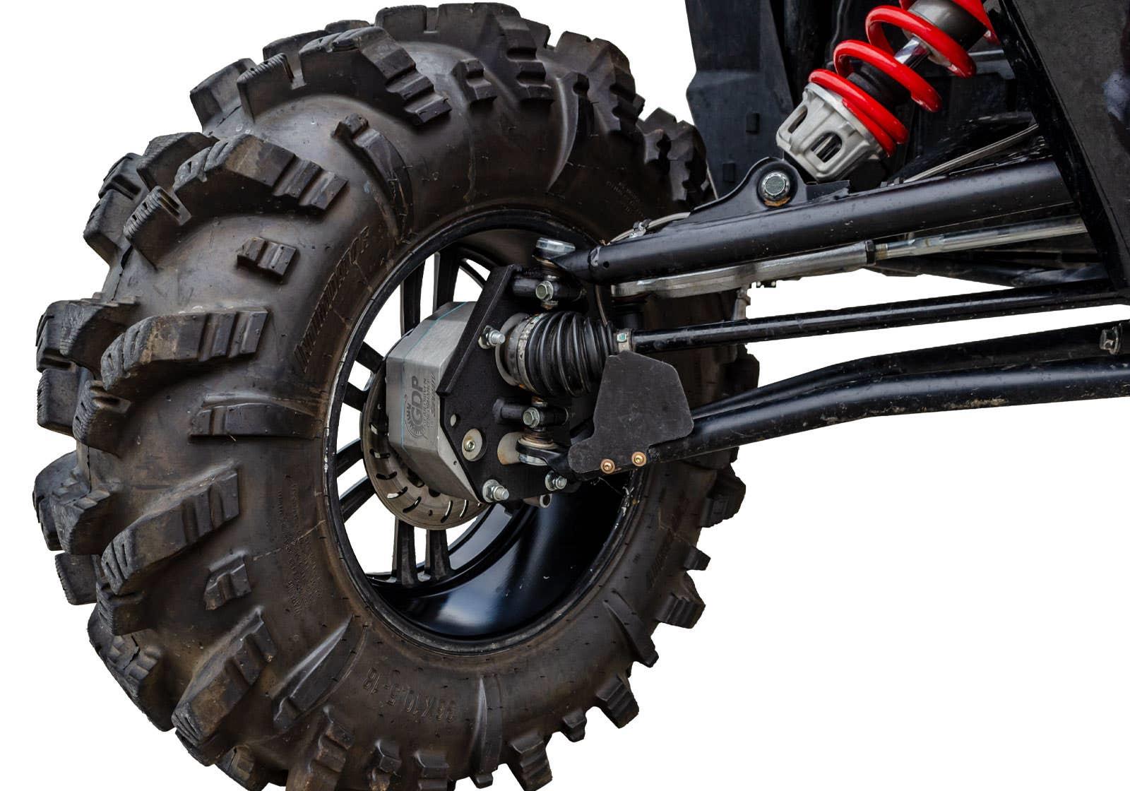 Polaris RZR XP Turbo S 4in. Portal Gear Lift - 2 Seat - Single Idler - 30% Gear Reduction