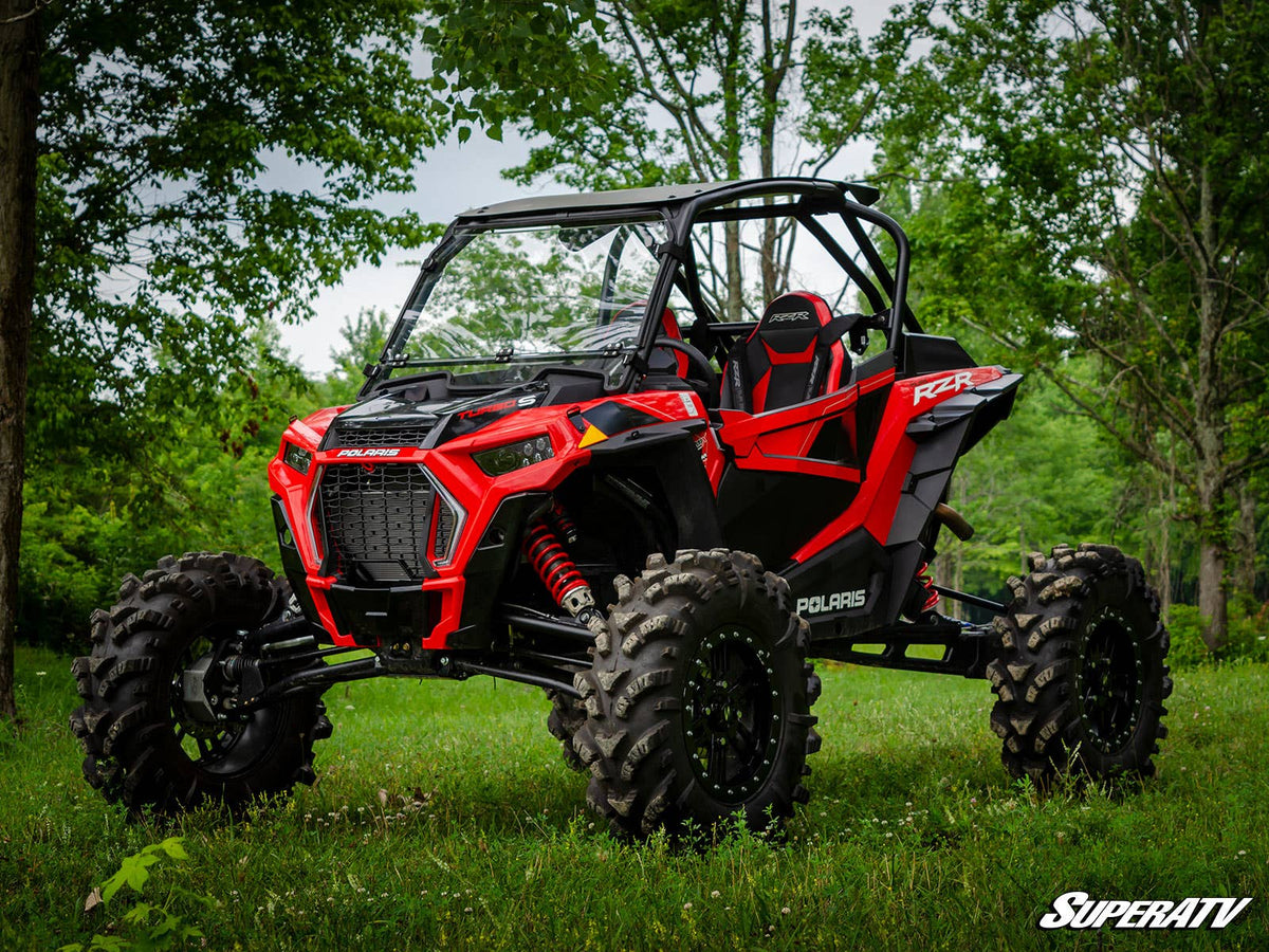Polaris RZR XP Turbo S 4in. Portal Gear Lift - 2 Seat - Dual Idler - 15% Gear Reduction - Billet Housing