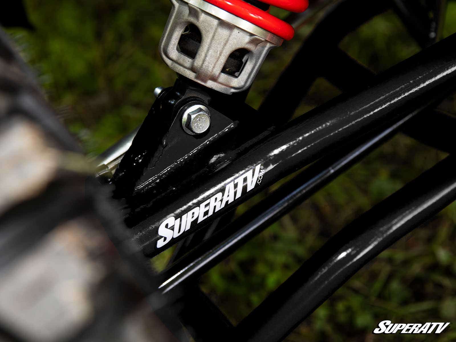 Polaris RZR Turbo S High Clearance A-Arms (Chromoly) - Black