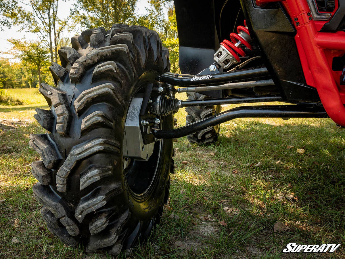 Polaris RZR XP Turbo S 6in. Portal Gear Lift - Dual Idler - 45% Gear Reduction - Billet Housing