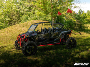 Polaris RZR XP Turbo S Rear Windshield - Standard Clear