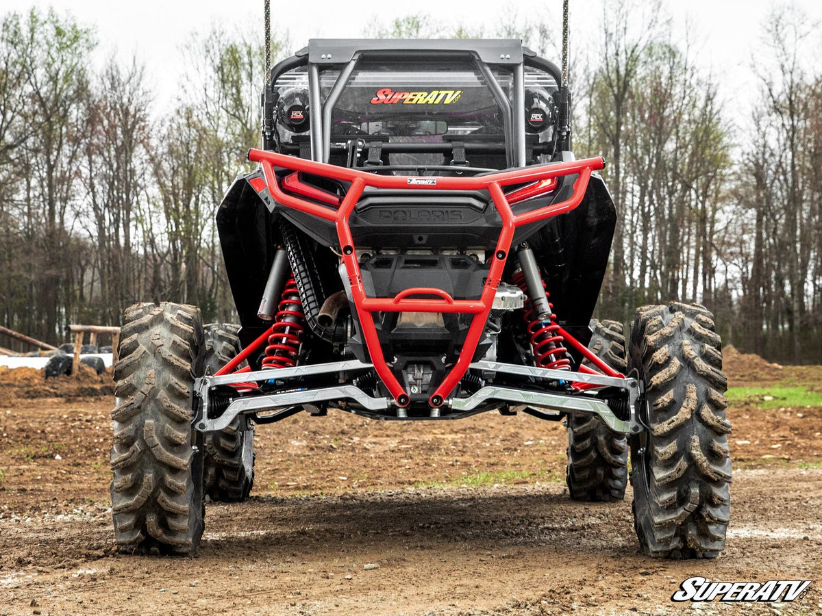 Polaris RZR XP Turbo S 4in. Portal Gear Lift - 2 Seat - Dual Idler - 15% Gear Reduction - Billet Housing