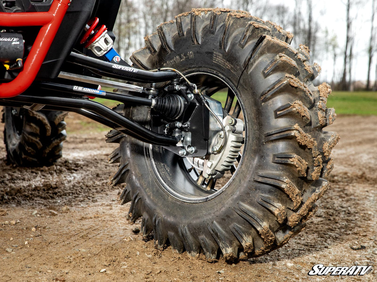 Polaris RZR XP Turbo S 4in. Portal Gear Lift - 2 Seat - Dual Idler - 15% Gear Reduction - Billet Housing