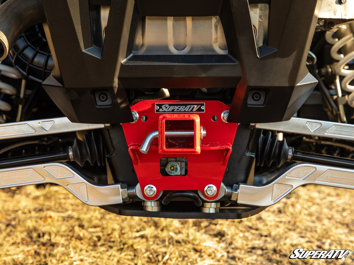 Polaris RZR XP Turbo S Rear Receiver Hitch - Red