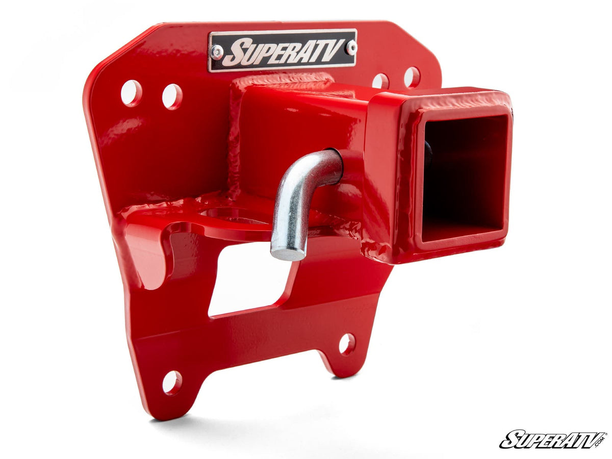 Polaris RZR XP Turbo S Rear Receiver Hitch - Red