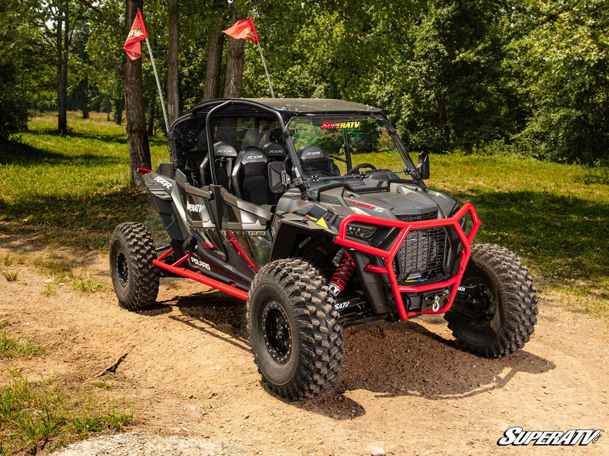 Polaris RZR XP 1000 Nerf Bar/Tree Kicker - Red