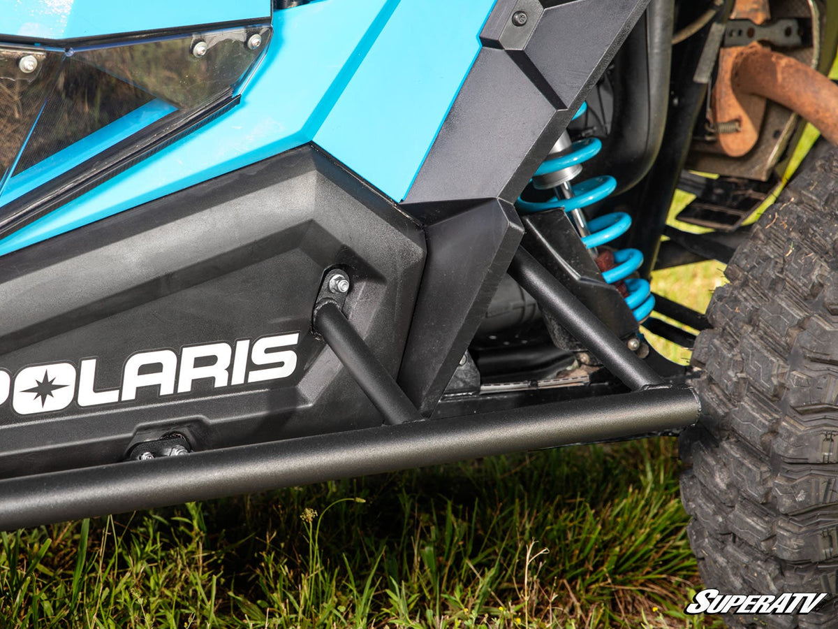 Polaris RZR XP Turbo S Nerf Bar/Tree Kicker - Black