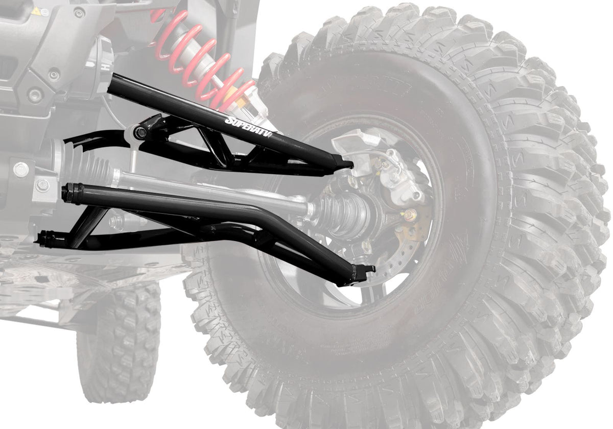 Polaris RZR XP 1.5in. Forward Offset A-Arms - Black - Keller Ball Joints