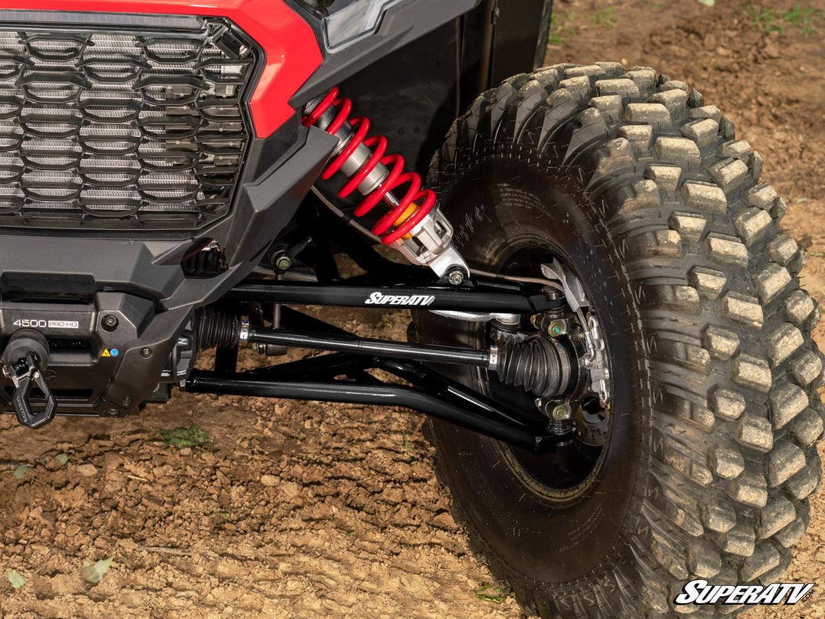 Polaris RZR XP 1.5in. Forward Offset A-Arms - Black - No Ball Joints