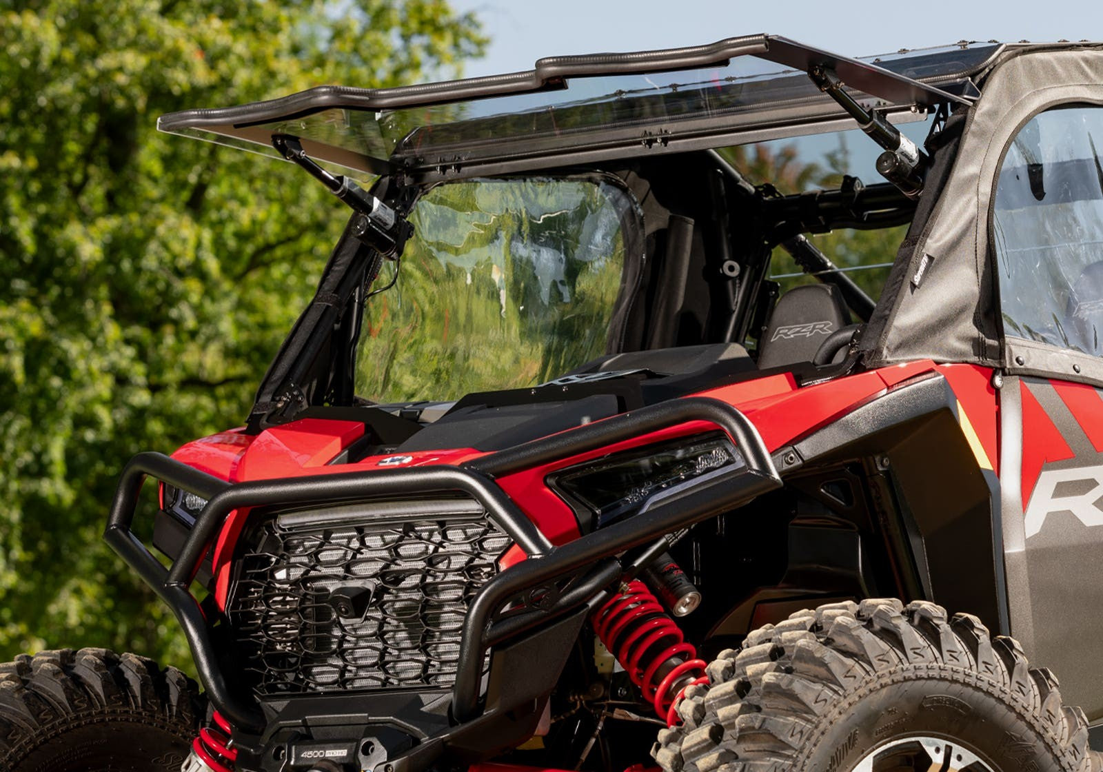 Polaris RZR XP MaxDrive Power Flip Windshield
