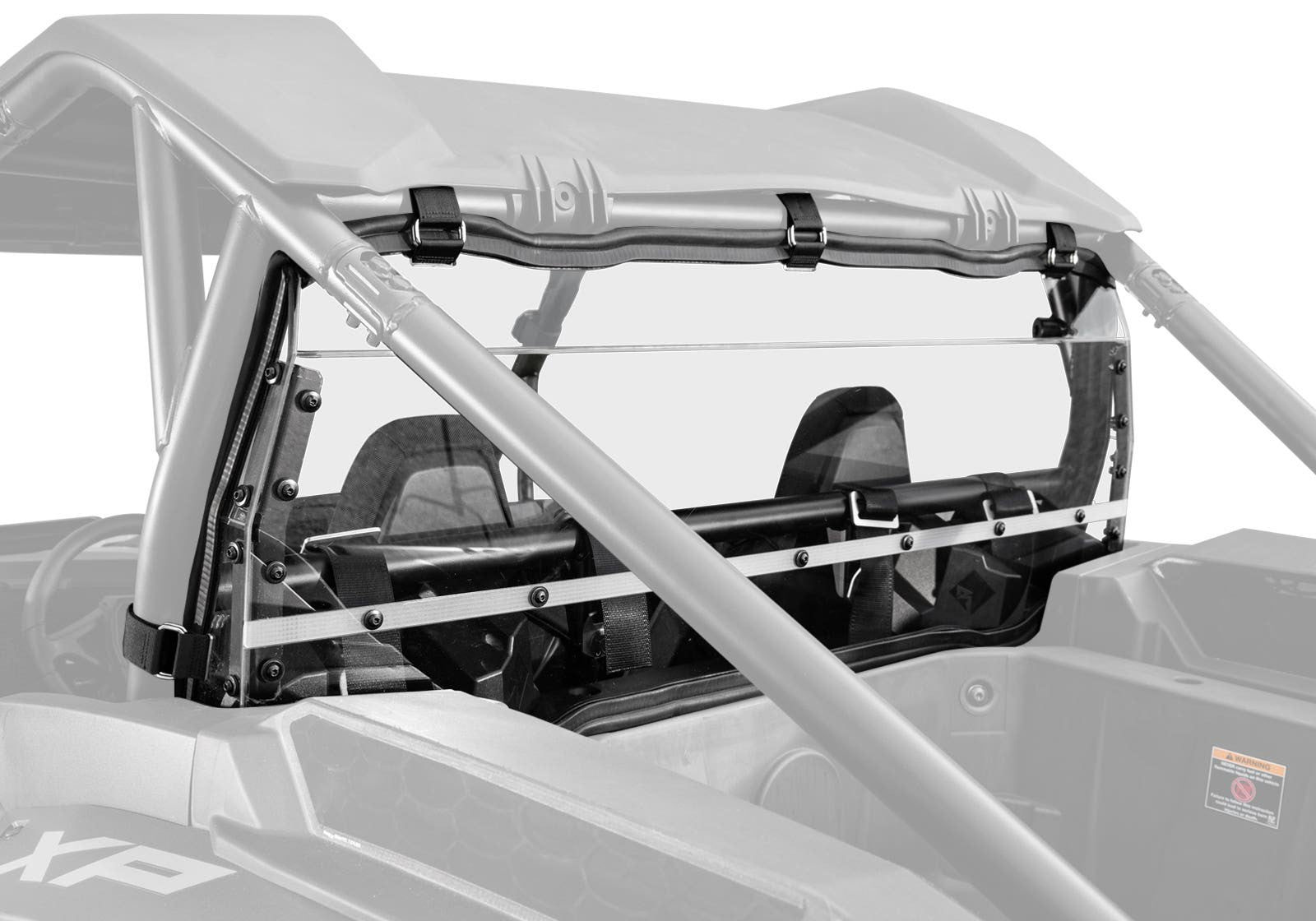 Polaris RZR 1000 Rear Windshield