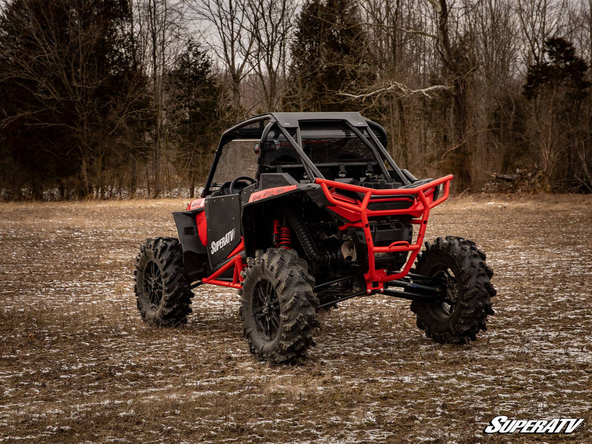 Polaris RZR XP Turbo S Rear Bumper - Red