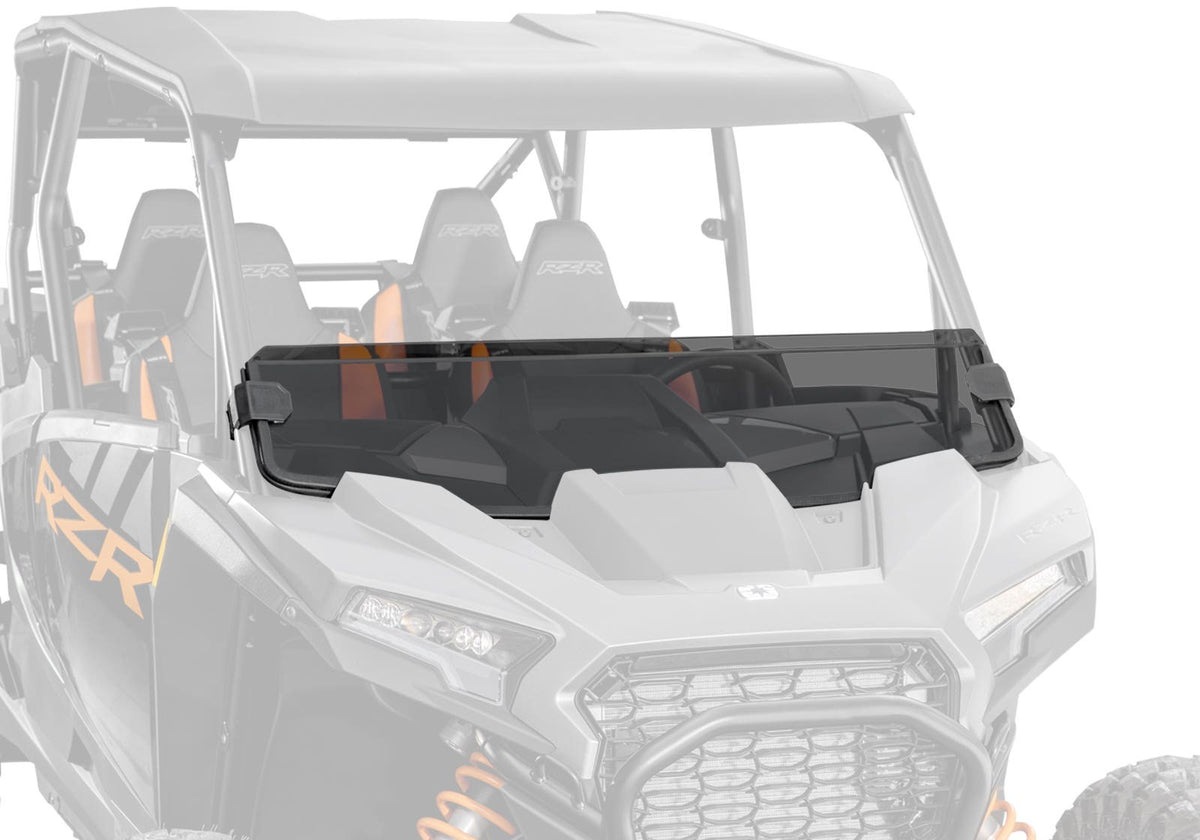 Polaris RZR XP S Half Windshield - Dark Tint Standard