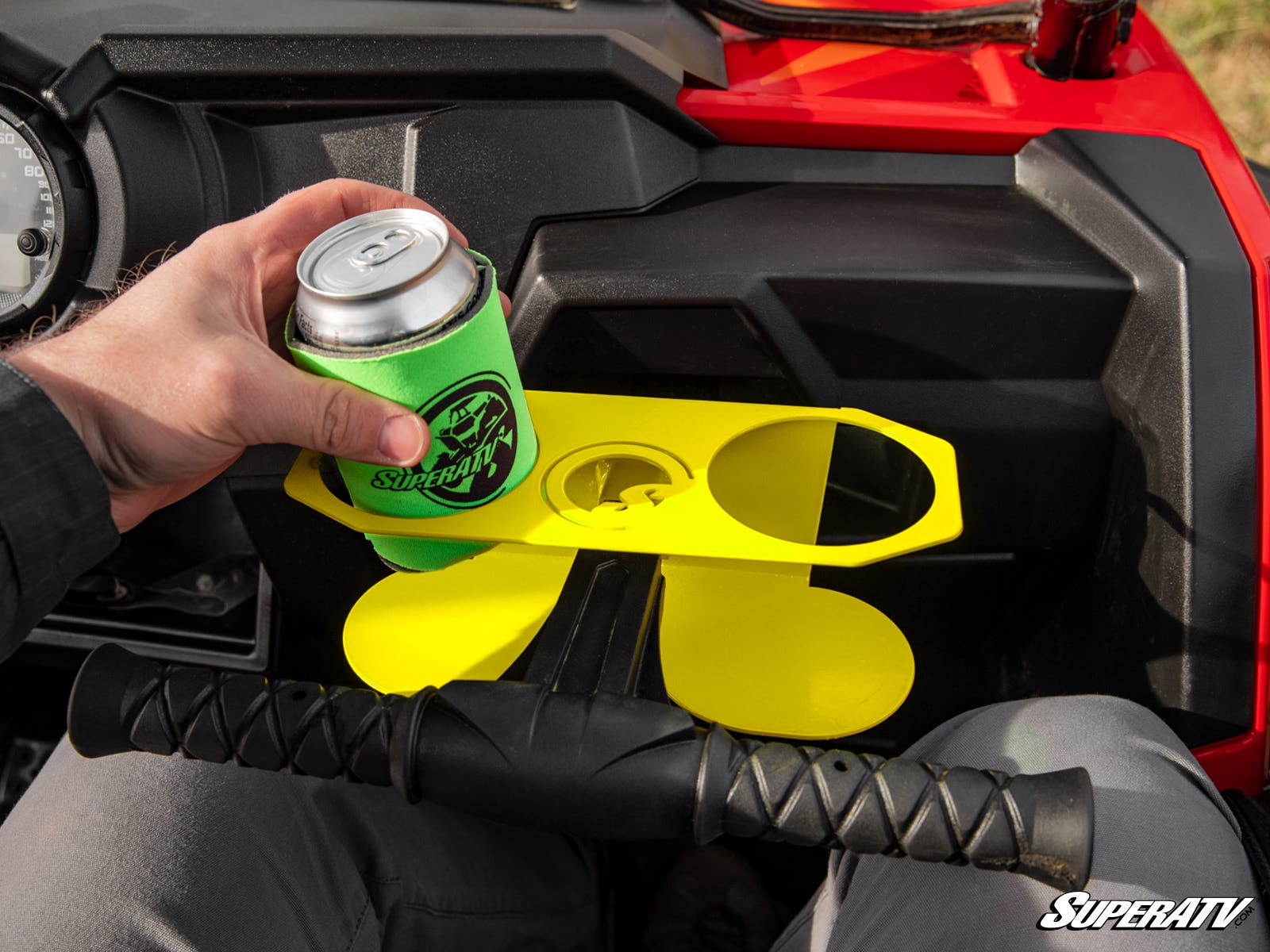 Polaris RZR Grab Bar Cup Holder