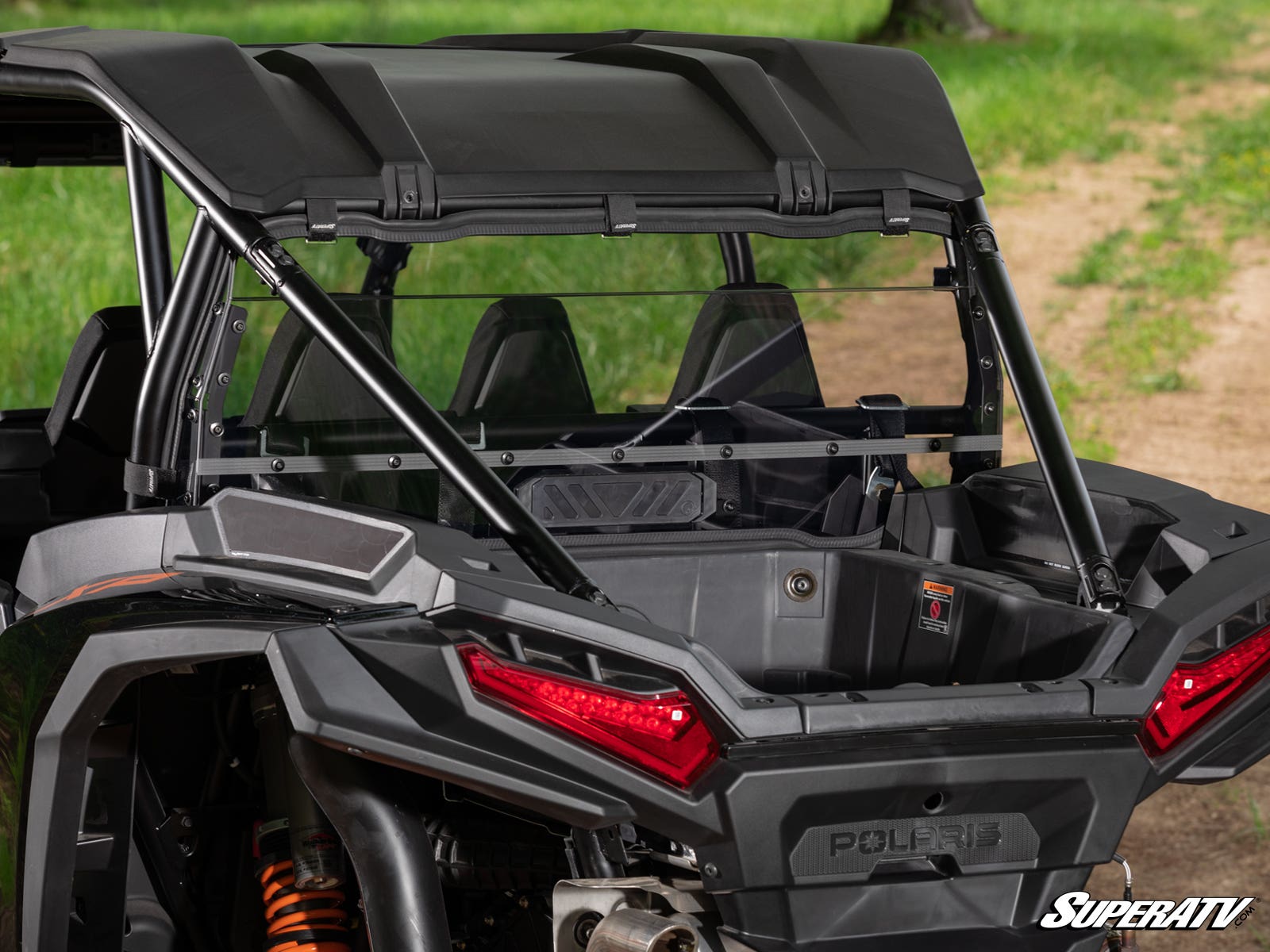 Polaris RZR XP Rear Vented Windshield