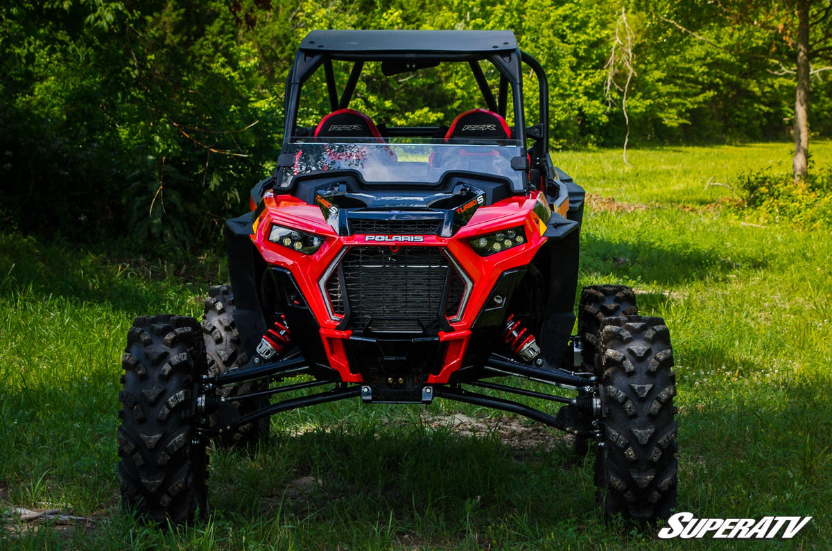 Polaris RZR XP Turbo Half Windshield - Clear - Standard 2019+