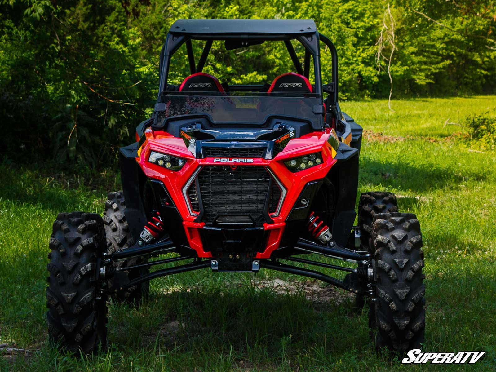 Polaris RZR XP Turbo Half Windshield - Dark Tint - Standard 2019+
