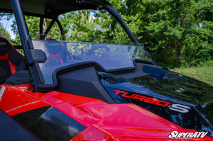 Polaris RZR Turbo S Half Windshield - Clear - Standard