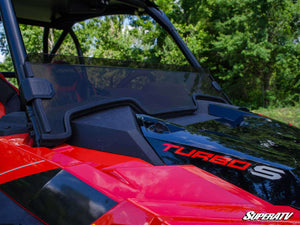 Polaris RZR XP Turbo Half Windshield - Dark Tint - Standard 2019+