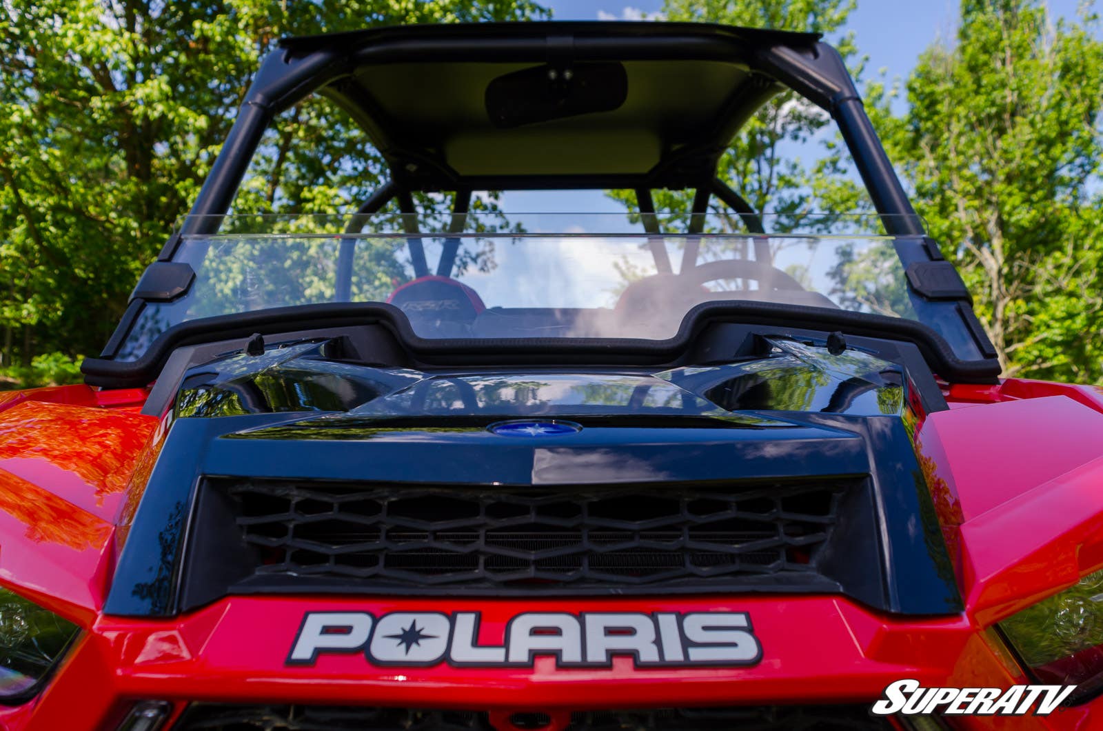 Polaris RZR Trail S 900 Half Windshield - Clear - Standard