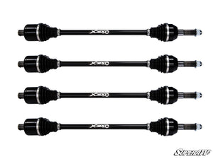 Polaris RZR 900 S/ General 7-10in. Lift Kit - Piggyback Shocks - X300 Axles - Black