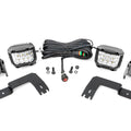 LED Light | Under Bed Mount | 3" Chrome Pair | Wide Angle | Polaris XPEDITION ADV 5
