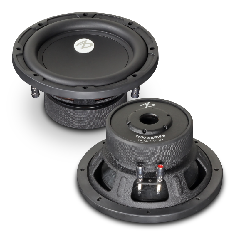 Audio Dynamics AD1108 D4 8" Dual 4-Ohm Subwoofer
