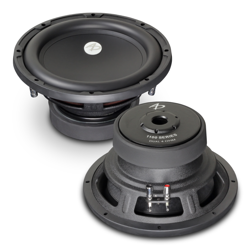 Audio Dynamics AD1110 D4 10" Dual 4-Ohm Subwoofer