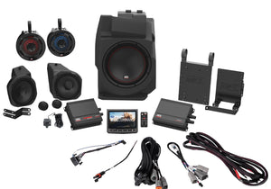 MTX Polaris RZR PRO XP Thunder Sound System - 5 Speakers - Ride Command Models