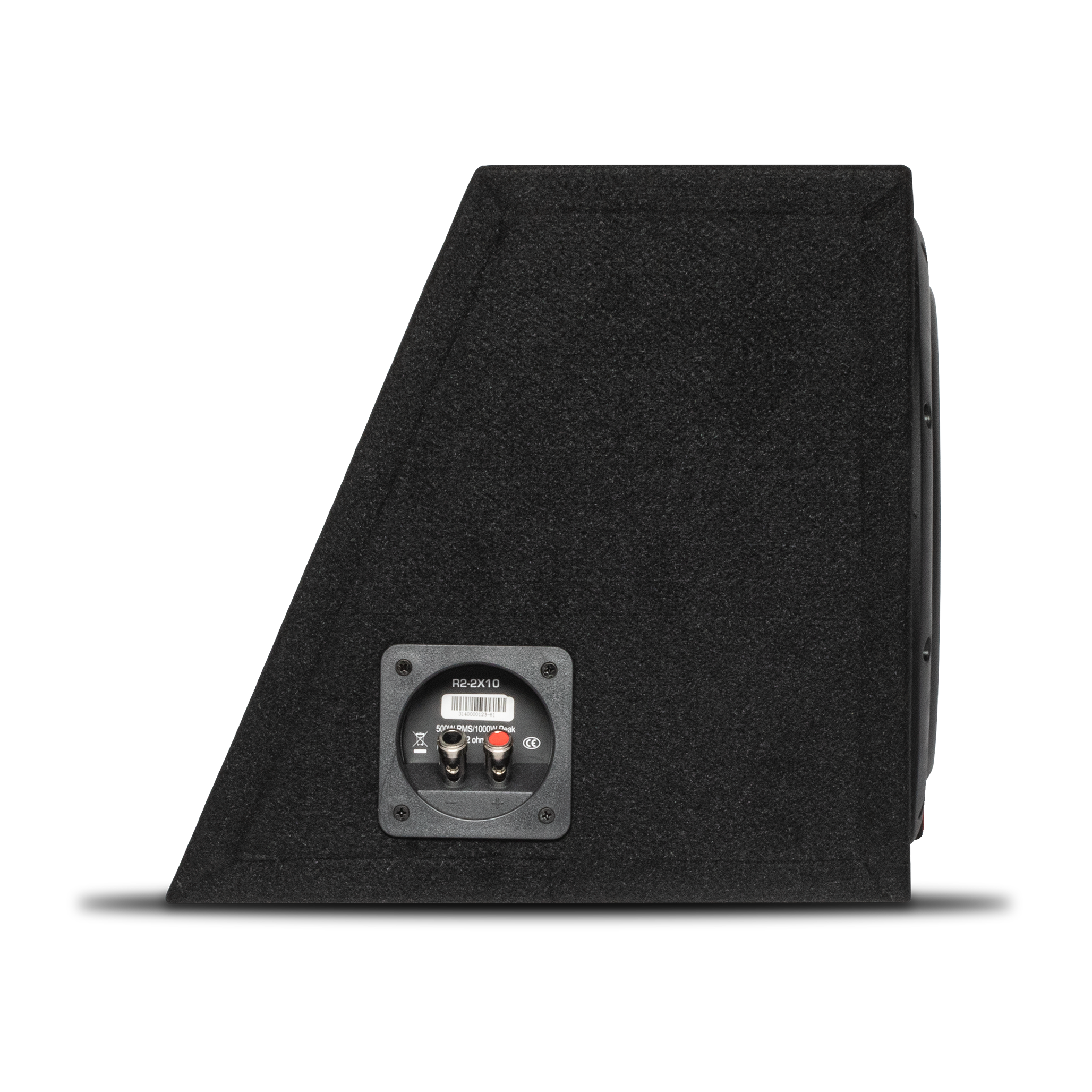 Prime Dual R2 10′′ Sealed Loaded Enclosure