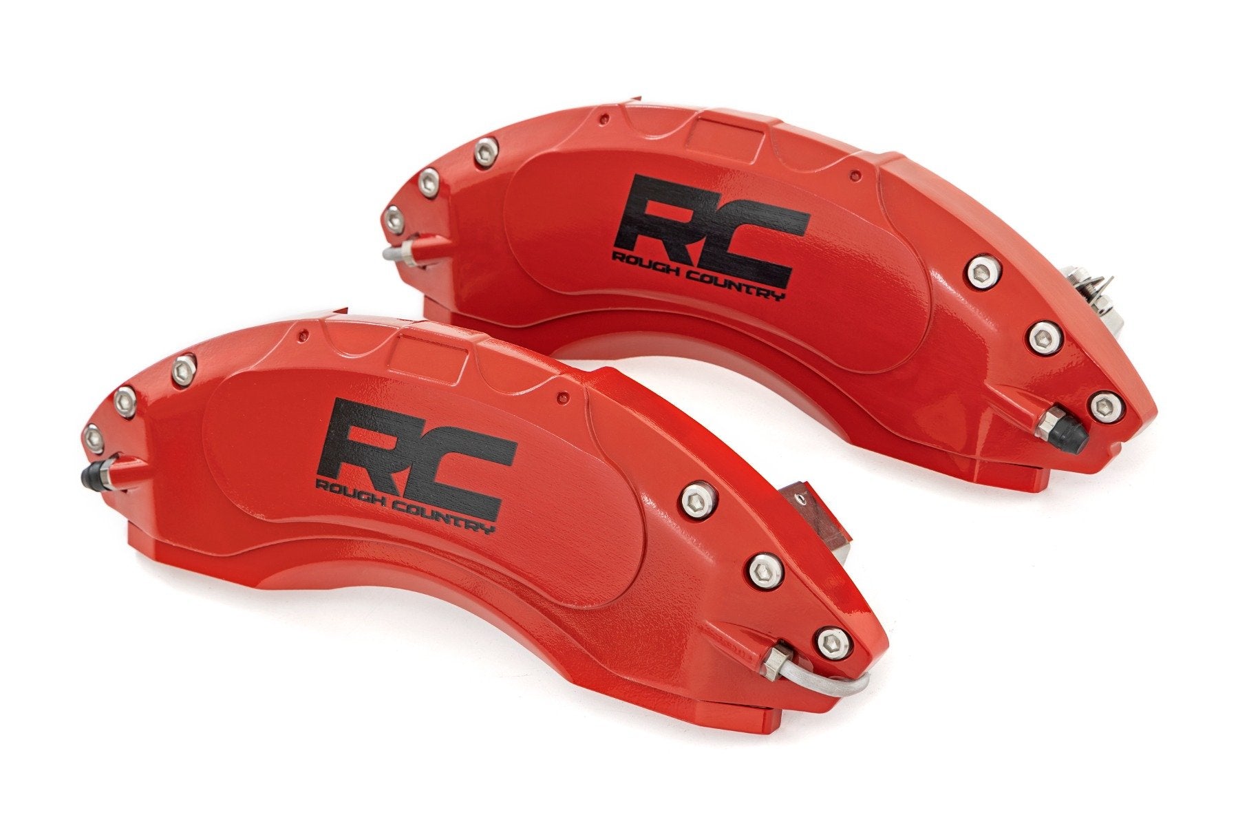 Caliper Covers | Front and Rear | Red | Chevy/GMC 2500HD/3500HD (20-26)