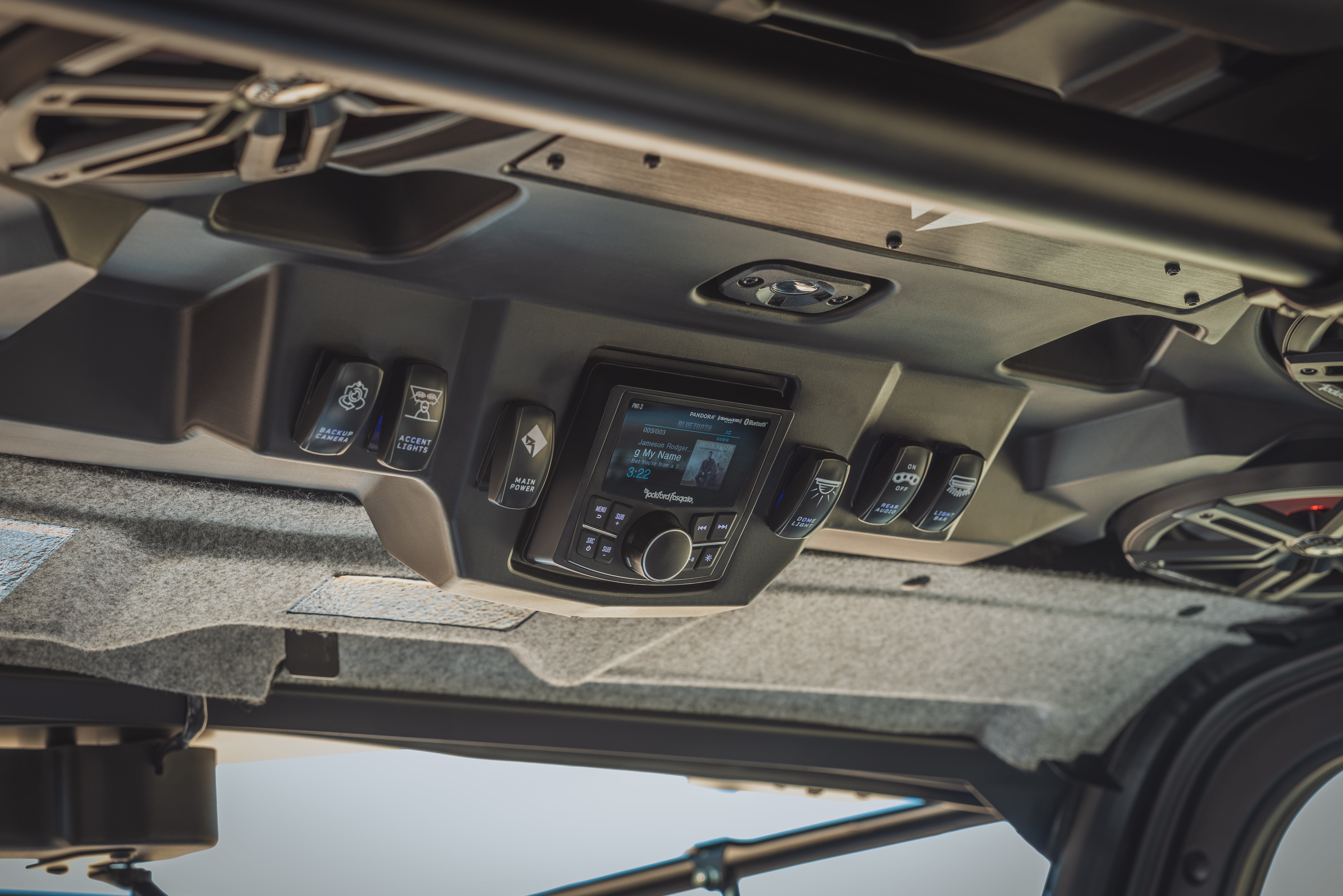 Front & Rear Audio Roof for Select 2018+ Polaris Ranger Crew Models