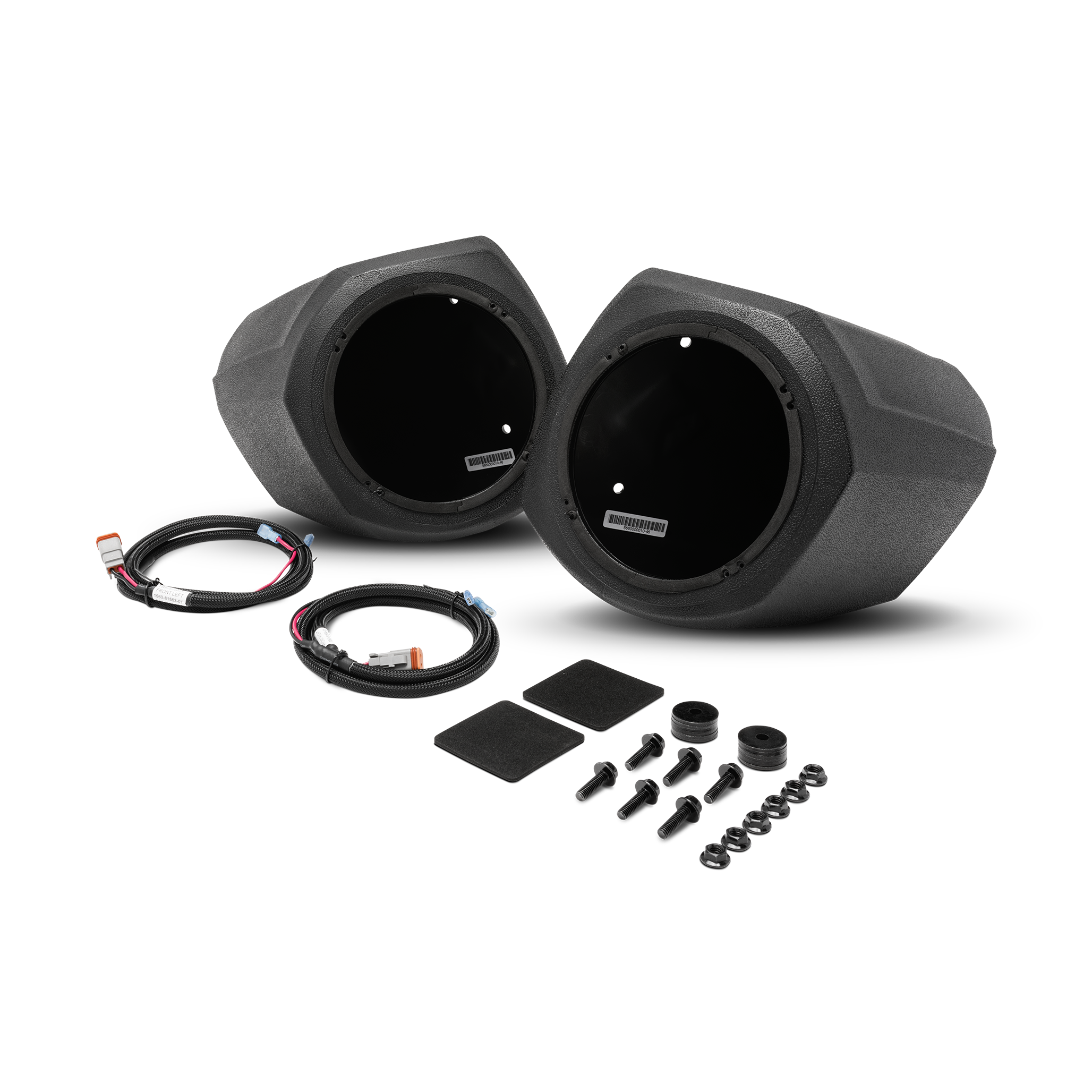 6.5′′ front lower speaker enclosures for select 2016+ Polaris GENERAL models