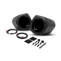 6.5′′ front lower speaker enclosures for select 2016+ Polaris GENERAL models