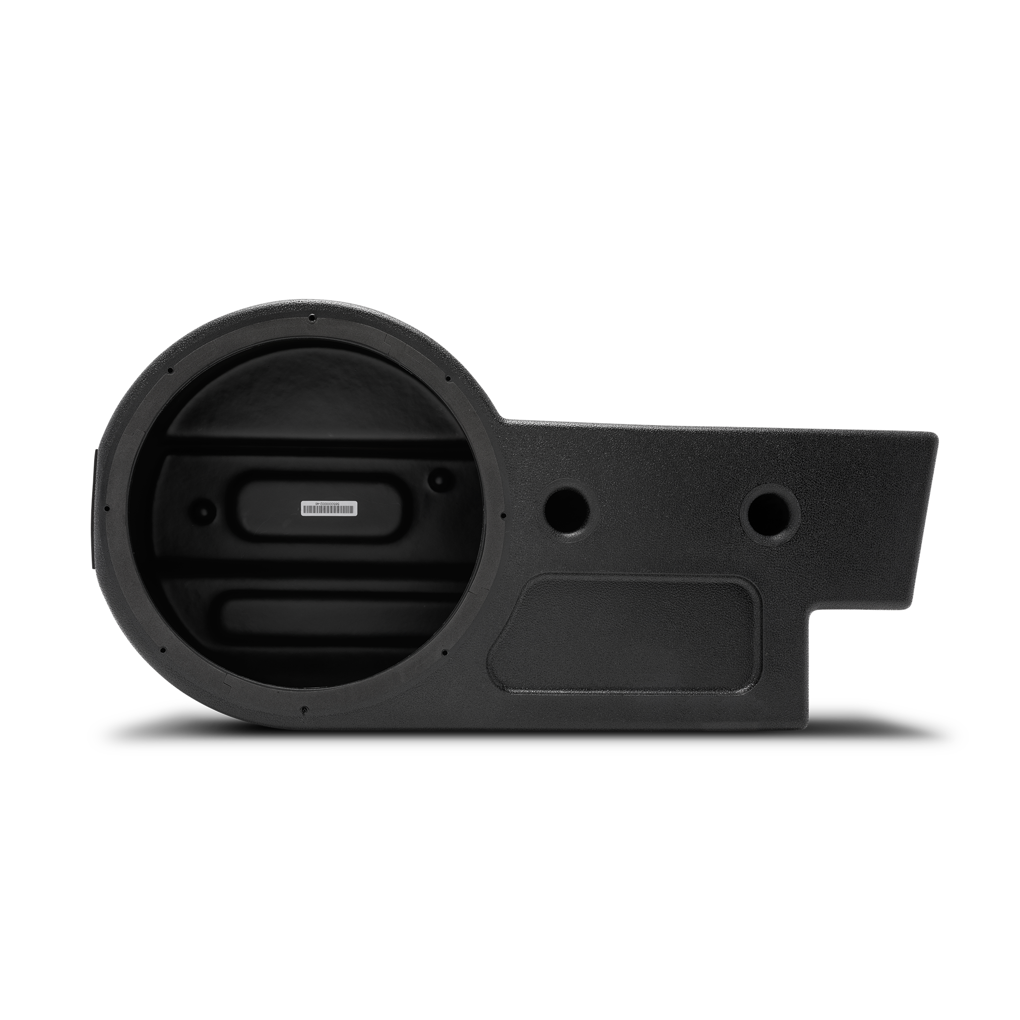 10′′ front subwoofer enclosure for select 2016+ Polaris GENERAL models