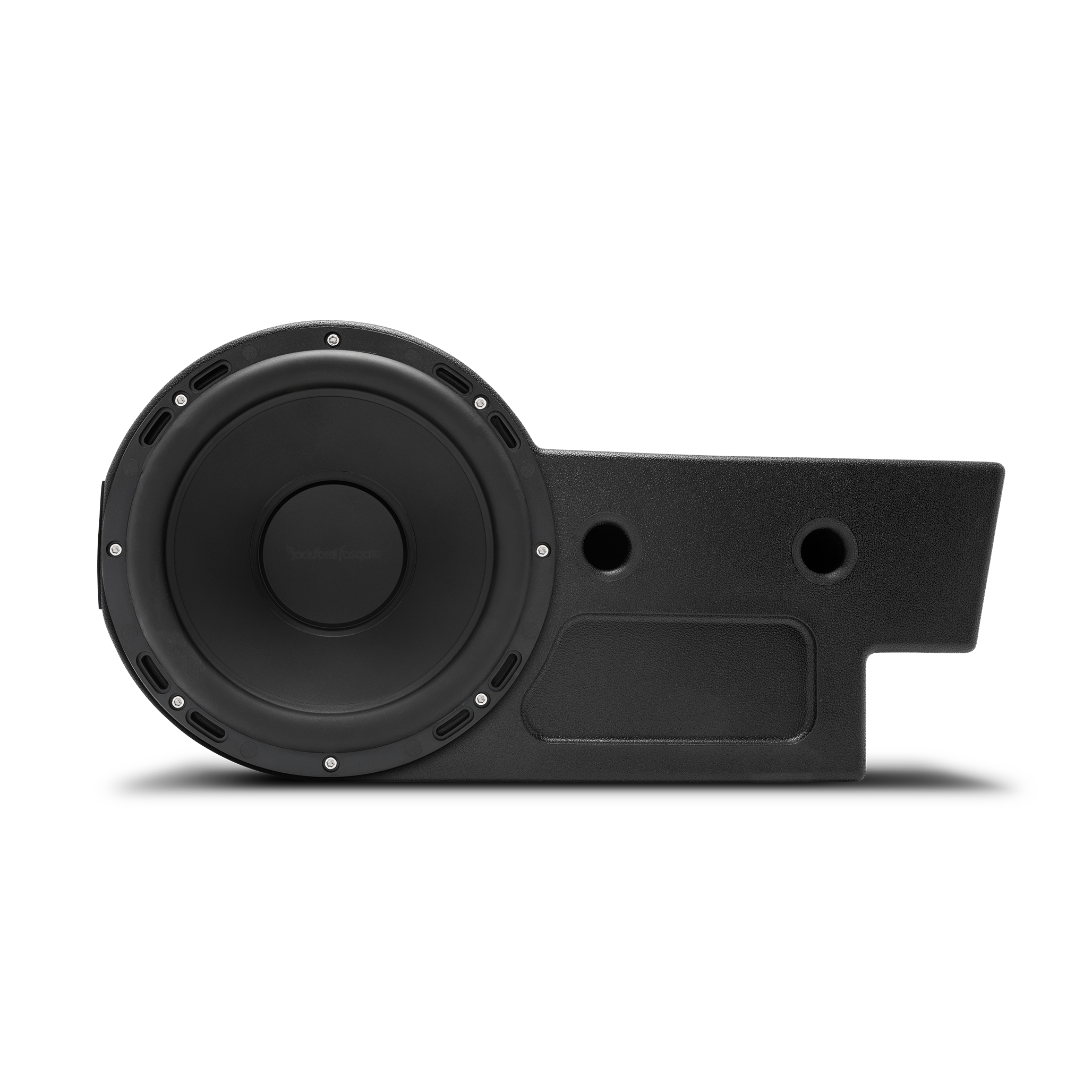 10′′ front subwoofer enclosure for select 2016+ Polaris GENERAL models