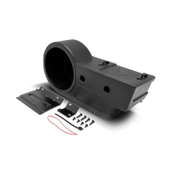 10′′ front subwoofer enclosure for select 2016+ Polaris GENERAL models