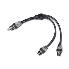 Premium Y-Adapter 1 Male To 2 Female
